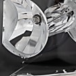 2007 Chevrolet Tahoe - 4-Piece Kit Driver and Passenger Side Halogen Headlight, With bulb(s), OE Replacement,  Includes (2) Bumper Trim and (2) Headlight
