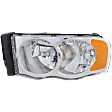 5-Piece Kit Halogen Headlights, With bulb(s), Includes (3) Bumper Trim and (2) Headlight
