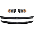 5-Piece Kit Halogen Headlights, With bulb(s), Includes (3) Bumper Trim and (2) Headlight