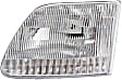 4-Piece Kit Halogen Headlights, With bulb(s), Includes (2) Bumper Trim and (2) Headlight