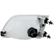 4-Piece Kit Halogen Headlights, With bulb(s), Includes (2) Bumper Trim and (2) Headlight