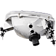 4-Piece Kit Halogen Headlights, With bulb(s), Includes (2) Bumper Trim and (2) Headlight