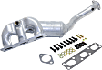 2001 BMW Z3 - 6-Piece Kit Front and Rear Catalytic Converter, 2.5L 6Cyl, Federal EPA Standard, 46-State Legal (Cannot ship to CA, CO, NY or ME), engdesig: M54, Manifold Converter, Naturally Aspirated, Includes (2) Catalytic Converter and (4) Oxygen Senso