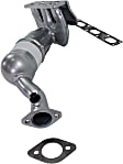 5-Piece Kit Rear Catalytic Converter, Federal EPA Standard, 46-State Legal (Cannot ship to CA, CO, NY or ME), Direct Replacement Series, includes (1) Catalytic Converter and (4) Oxygen Sensor