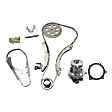 2-Piece Kit Timing Chain Kit, Includes (1) Water Pump and (1) Timing Chain Kit