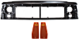 3-Piece Kit Header Panel, Adhesive Letter Type, Includes (1) Header Panel and (2) Side Marker