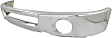 3-Piece Kit, Front Bumper, Chrome, Includes (1) Bumper and (2) Bumper Bracket