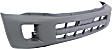 2-Piece Kit, Front Textured Bumper Cover, Includes (1) Bumper Cover and (1) Bumper Trim