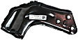 3-Piece Kit, Front Bumper, Painted Black, Includes (1) Bumper and (2) Bumper Bracket