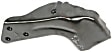 3-Piece Kit, Front Bumper, Painted Black, Includes (1) Bumper and (2) Bumper Bracket