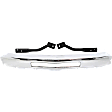 3-Piece Kit, Front Bumper, Chrome, Includes (1) Bumper and (2) Bumper Bracket
