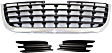 3-Piece Kit, Grille Chrome Shell with Black Insert, Includes (2) Fog Light Cover and (1) Grille
