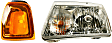 2003 Ford Ranger - 2-Piece Kit Driver Side Halogen Headlight, With bulb(s), OE Replacement,  Includes (1) Corner Light and (1) Headlight