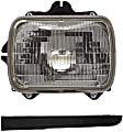 2-Piece Kit Driver Side Halogen Headlight, With bulb(s), OE Replacement, Includes (1) Headlight and (1) Headlight Filler