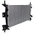 2012 Ford Focus - 2-Piece Kit Radiator,  Includes (1) A/C Condenser and (1) Radiator