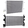 2-Piece Kit Radiator, 2.0L, 4Cyl, Includes (1) A/C Condenser and (1) Radiator