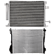 2012 Ford Mustang - 2-Piece Kit Radiator, Boss 302, 5.0L 8Cyl,  Includes (1) A/C Condenser and (1) Radiator