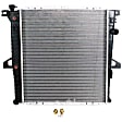 2-Piece Kit Radiator, Includes (1) A/C Condenser and (1) Radiator