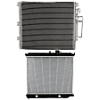 2-Piece Kit Radiator, Includes (1) A/C Condenser and (1) Radiator