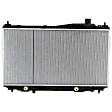 2002 Honda Civic - 2-Piece Kit Radiator, Automatic Transmission, 1.7L 4Cyl, Coupe, Includes (1) A/C Condenser and (1) Radiator