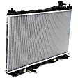 2002 Honda Civic - 2-Piece Kit Radiator, Automatic Transmission, 1.7L 4Cyl, Coupe, Includes (1) A/C Condenser and (1) Radiator