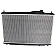 2012 Honda Civic LX - 2-Piece Kit Radiator, Automatic Transaxle, Canada or USA Built Vehicle, Denso Brand, 1.8L 4Cyl, Coupe,  Includes (1) A/C Condenser and (1) Radiator