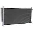 2012 Honda Civic LX - 2-Piece Kit Radiator, Automatic Transaxle, Canada or USA Built Vehicle, Denso Brand, 1.8L 4Cyl, Coupe,  Includes (1) A/C Condenser and (1) Radiator