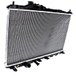 2012 Honda Civic LX - 2-Piece Kit Radiator, Automatic Transaxle, Canada or USA Built Vehicle, Denso Brand, 1.8L 4Cyl, Coupe,  Includes (1) A/C Condenser and (1) Radiator