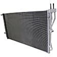 2011-2013 Hyundai Sonata - 2-Piece Kit Radiator, with A/C Condenser, 2.4L/3.3L Eng., Plastic Tank