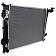 2011-2013 Hyundai Sonata - 2-Piece Kit Radiator, with A/C Condenser, 2.4L/3.3L Eng., Plastic Tank