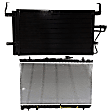 2-Piece Kit Radiator, 2.0L, 4Cyl, Includes (1) A/C Condenser and (1) Radiator