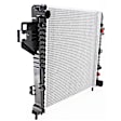 2003 Jeep Liberty - 2-Piece Kit Radiator, 3.7L 6Cyl,  Includes (1) A/C Condenser and (1) Radiator