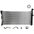 6-Piece Kit Radiator, 3.8L, 6Cyl, Includes (1) Radiator Cap, (2) Radiator Hose, (1) Radiator, (1) Thermostat and (1) Thermostat Gasket