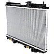 6-Piece Kit Radiator, 2.0L, 4Cyl, Includes (1) Radiator Cap, (2) Radiator Hose, (1) Radiator, (1) Thermostat and (1) Thermostat Gasket