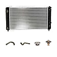 5-Piece Kit Radiator, 4.3L, 6Cyl, Includes (1) Radiator Cap, (2) Radiator Hose, (1) Radiator and (1) Thermostat