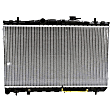 2006-2009 Hyundai Elantra - 6-Piece Kit Radiator, 2.0L, 4Cyl, Includes (1) Radiator Cap, (2) Radiator Hose, (1) Radiator, (1) Thermostat and (1) Thermostat Gasket