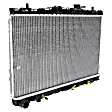 2006-2009 Hyundai Elantra - 6-Piece Kit Radiator, 2.0L, 4Cyl, Includes (1) Radiator Cap, (2) Radiator Hose, (1) Radiator, (1) Thermostat and (1) Thermostat Gasket