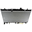 2006-2009 Hyundai Elantra - 6-Piece Kit Radiator, 2.0L, 4Cyl, Includes (1) Radiator Cap, (2) Radiator Hose, (1) Radiator, (1) Thermostat and (1) Thermostat Gasket