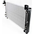 2002 GMC Yukon XL 1500 - 5-Piece Kit Radiator, 6.0L 8Cyl,  Includes (1) Radiator, (1) Radiator Cap, (2) Radiator Hose, and (1) Thermostat