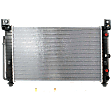 1999-2004 GMC Sierra 1500 - 5-Piece Kit Radiator, Includes (1) Radiator Cap, (2) Radiator Hose, (1) Radiator and (1) Thermostat