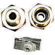 6-Piece Kit Radiator, 4.0L Engine, Aluminum Core, Plastic Tank, includes Radiator Cap, Radiator Hose, Thermostat, and Thermostat Gasket