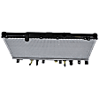 5-Piece Kit Radiator, 2.4L, 4Cyl, Includes (1) Radiator Cap, (2) Radiator Hose, (1) Radiator and (1) Thermostat
