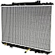 6-Piece Kit Radiator, 2.2L Engine, Aluminum Core, Plastic Tank, includes Radiator Cap, Radiator Hose, Thermostat, and Thermostat Gasket