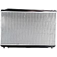 6-Piece Kit Radiator, with Radiator Cap, Radiator Hoses, Thermostat, and Thermostat Gasket, 3.0L Engine, Aluminum Core, Plastic Tank