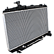 6-Piece Kit Radiator, with Radiator Cap, Radiator Hoses (Upper and Lower), Thermostat, and Thermostat Seal, 2.0L/2.4L Engine, Aluminum Core, Plastic Tank