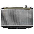 6-Piece Kit Radiator, with Radiator Cap, Radiator Hoses (Upper and Lower), Thermostat, and Thermostat Seal, 2.0L/2.4L Engine, Aluminum Core, Plastic Tank
