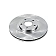 KIT-090821-133 2-Wheel Set Brake Disc and Pad Kit, Plain Surface 5 Lugs Ceramic SureStop OE Replacement, Includes (2) Disc and (1) Pad Set