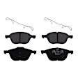 2012 Mazda 3 - 2-Wheel Set Front Brake Disc and Pad Kit, Plain Surface, 5 Lugs, Ceramic, 2.5L 4Cyl, Evolution Geomet Coated High Carbon  Includes (2) Disc and (1) Pad Set