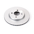 2013 Nissan Versa - 2-Wheel Set Front Brake Disc and Pad Kit, Plain Surface, 4 Lugs, Ceramic, 1.6L 4Cyl, Brake Disc Evolution Geomet Coated High Carbon; Brake Pad Set Pro-Line Series  Includes (2) Disc and (1) Pad Set