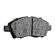 2013 Nissan Versa - 2-Wheel Set Front Brake Disc and Pad Kit, Plain Surface, 4 Lugs, Ceramic, 1.6L 4Cyl, Brake Disc Evolution Geomet Coated High Carbon; Brake Pad Set Pro-Line Series  Includes (2) Disc and (1) Pad Set